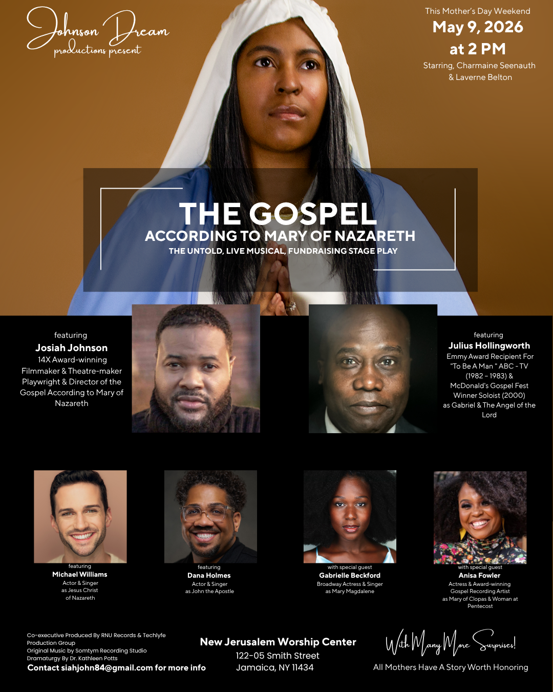 THE GOSPEL ACCORDING TO MARY OF NAZARETH 1 Poster